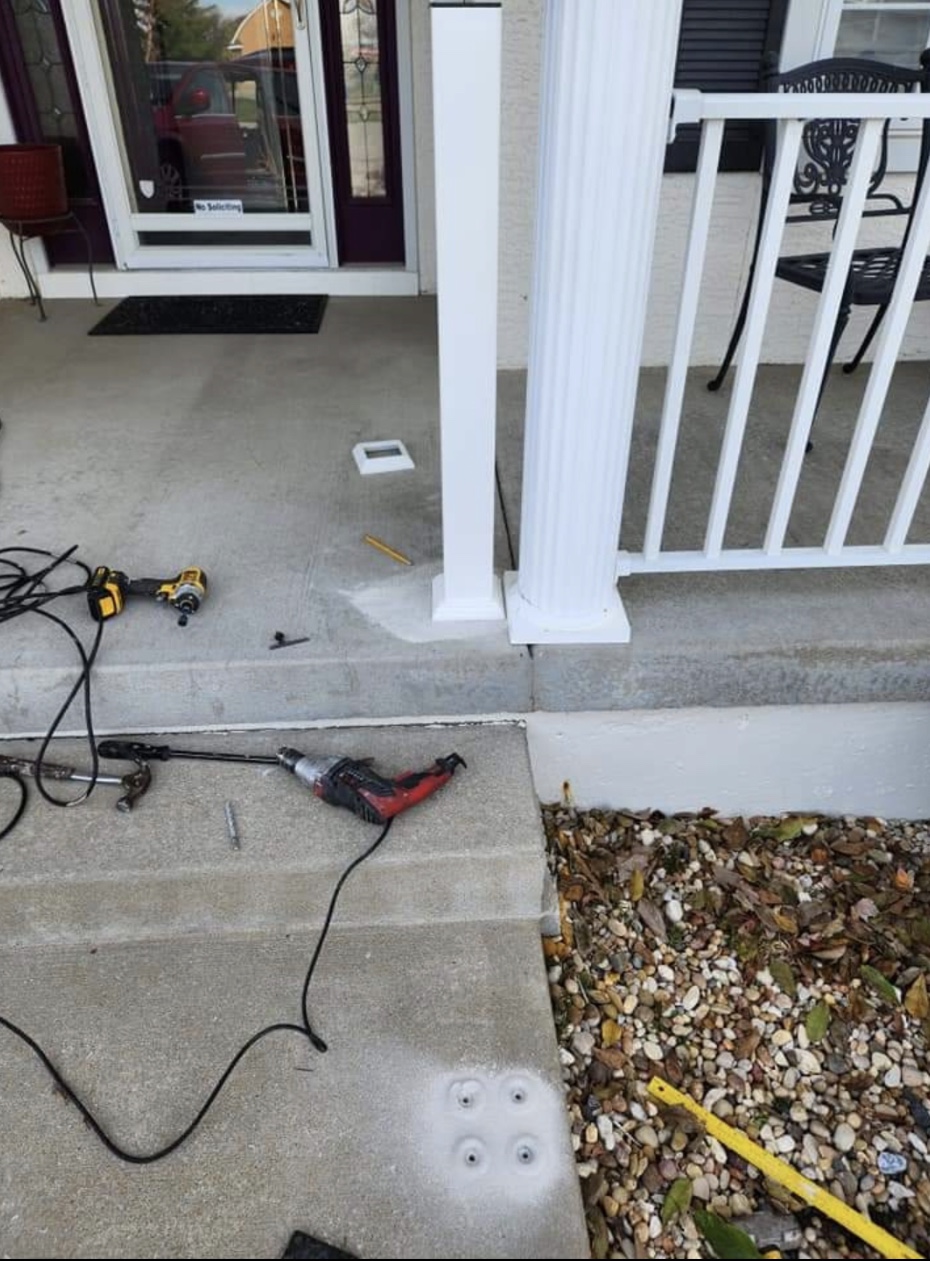 Elegant PVC Vinyl Railings | Go Joe Handyman