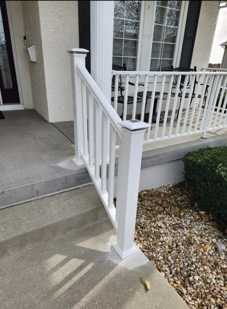 Elegant PVC Vinyl Railings | Go Joe Handyman